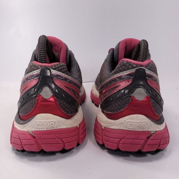 Brooks Glycerin 10 Athletic Lace Up Shoe Womens Size 8.5 1201121B761 Gray Pink - Picture 5 of 9